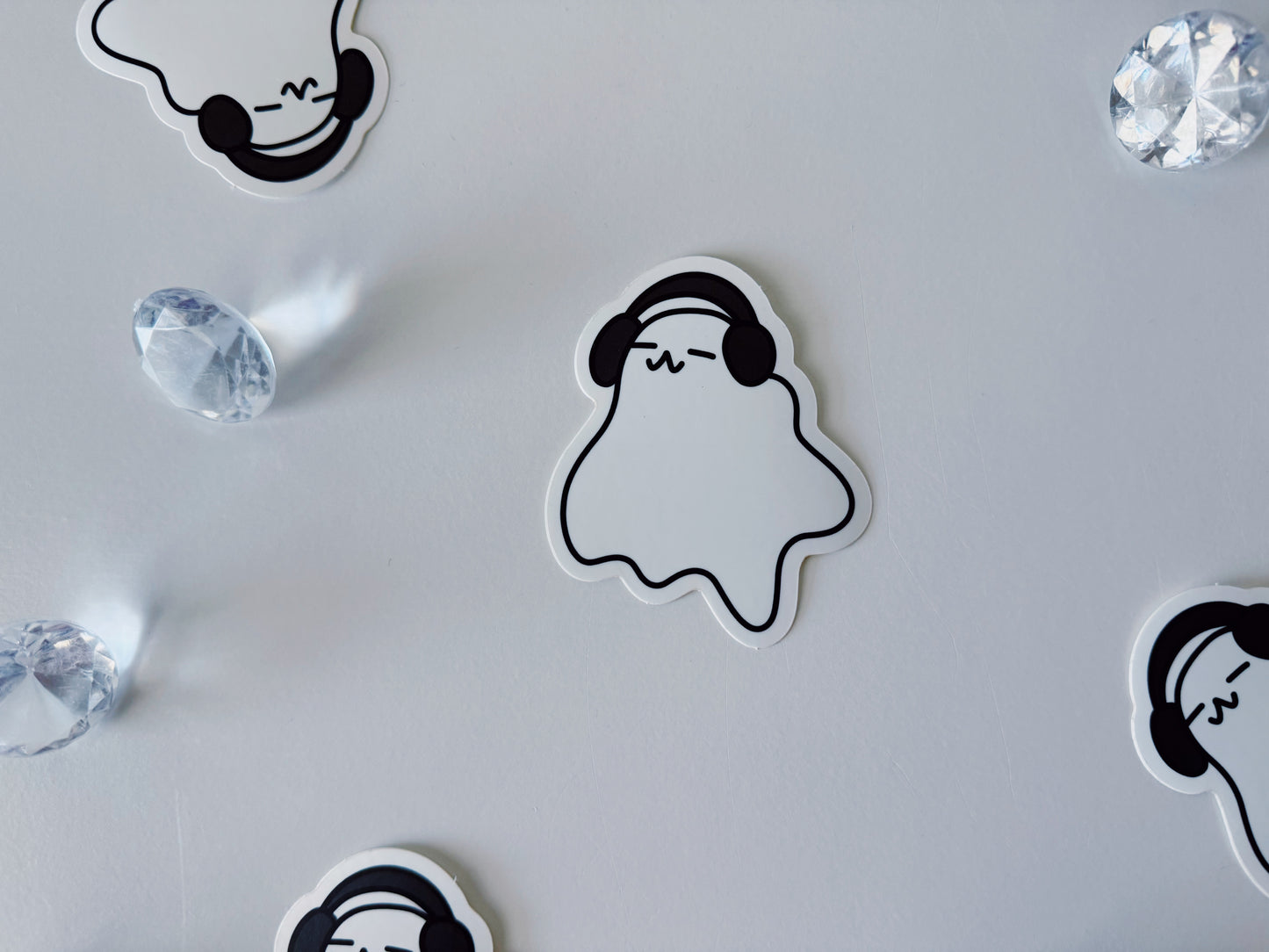 Music Ghostie Sticker