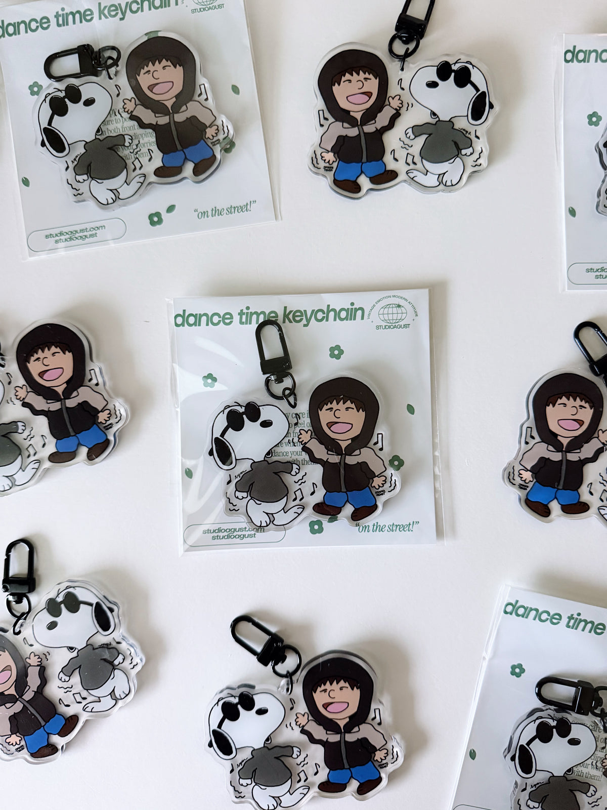 DANCE TIME KEYCHAIN