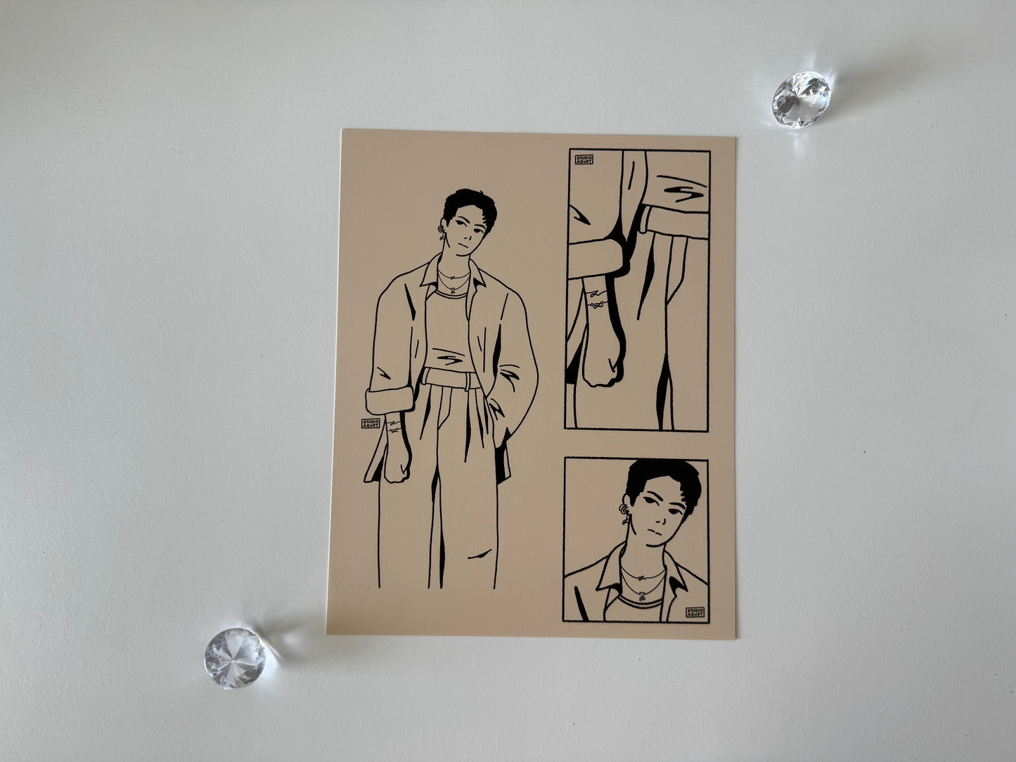 JIN X JK Jewelry Print