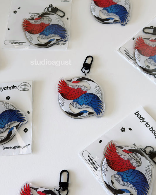 BODY TO BODY KEYCHAIN
