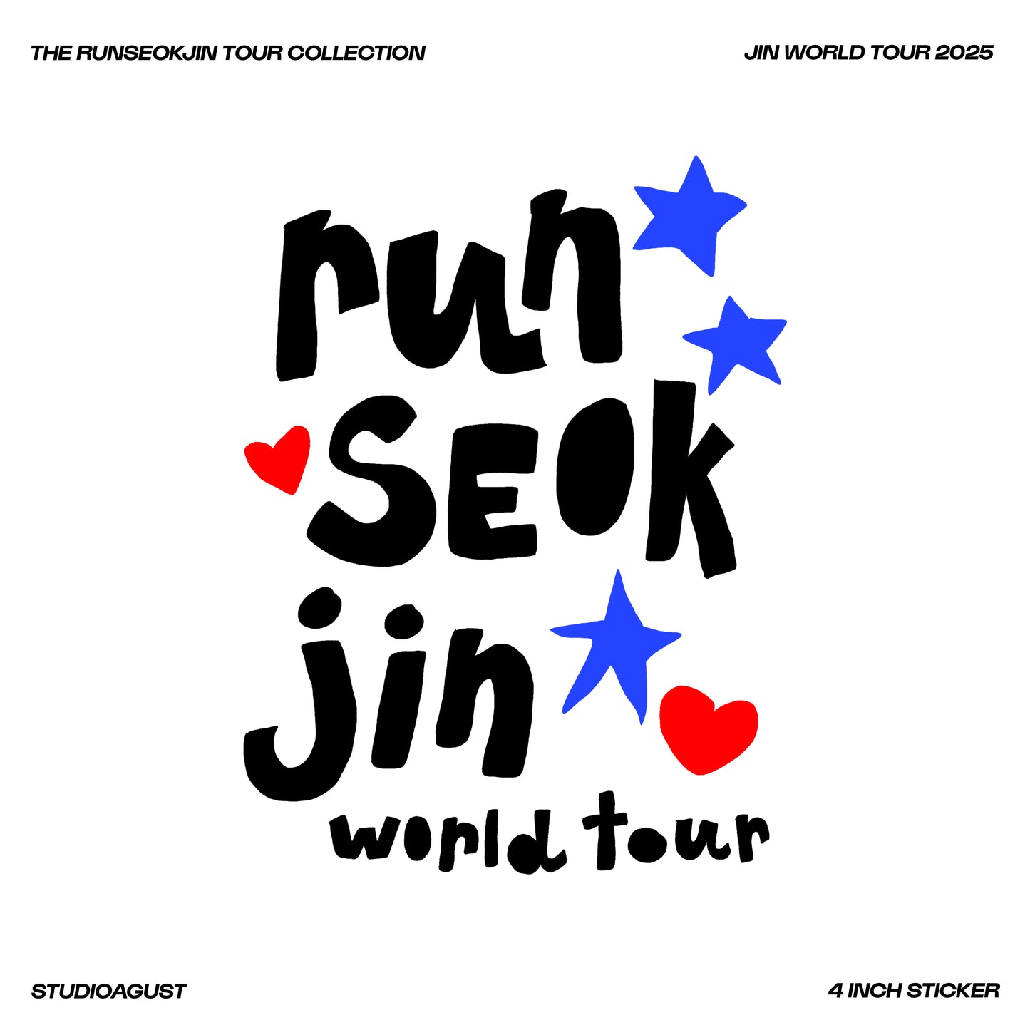 RUNSEOKJIN TOUR STICKER