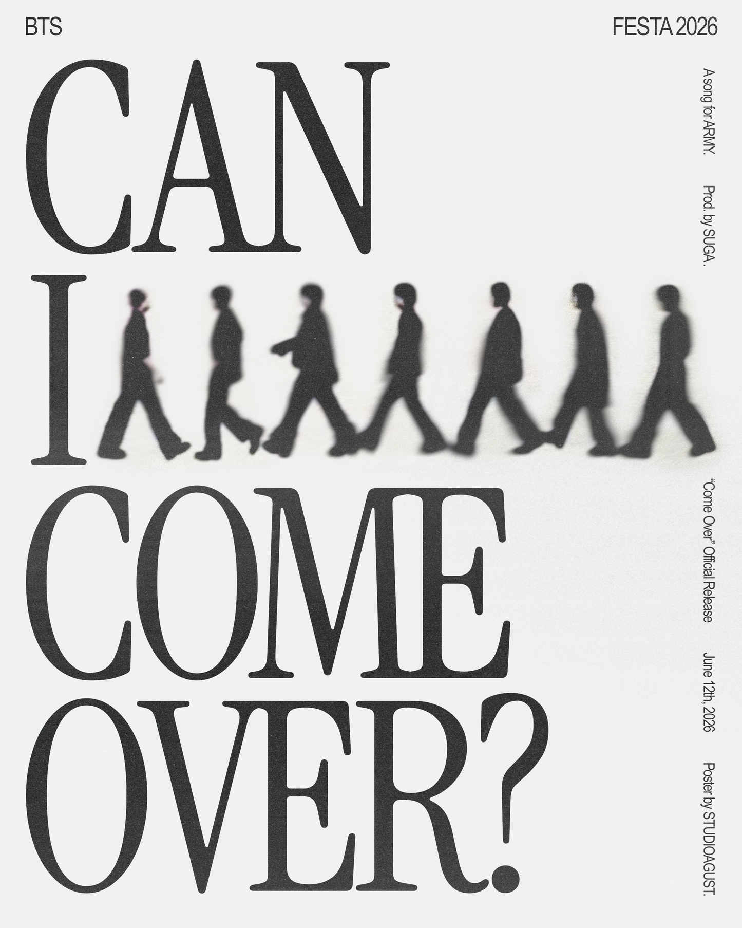 COME OVER: WALK PRINT