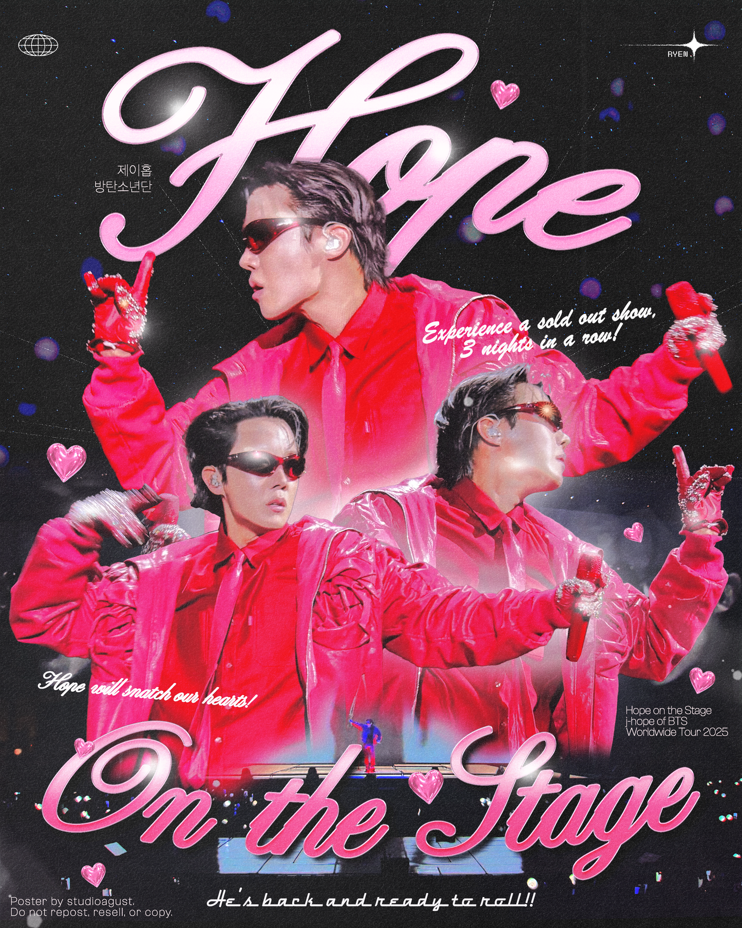 HOPE ON THE STAGE PRINT