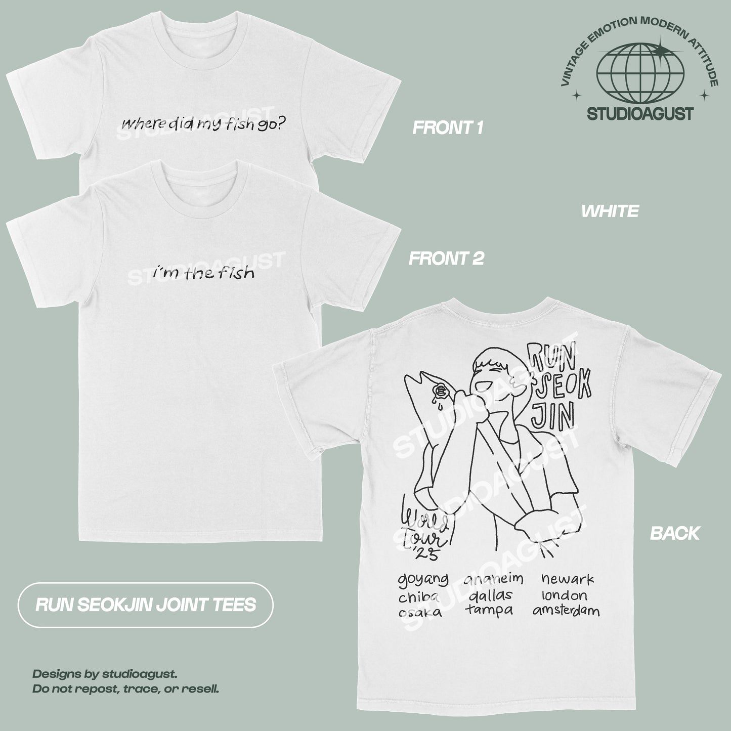 RUNSEOKJIN JOINT TEES