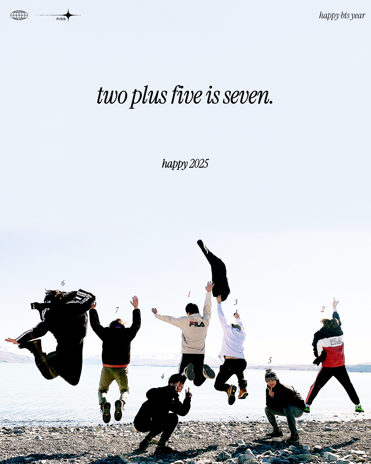 HAPPY BTS YEAR PRINT