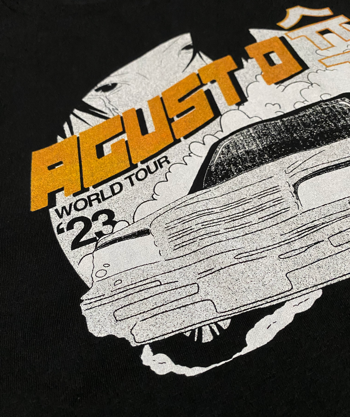 AGUST D SUGA Tour Shirt Black Long Sleeve