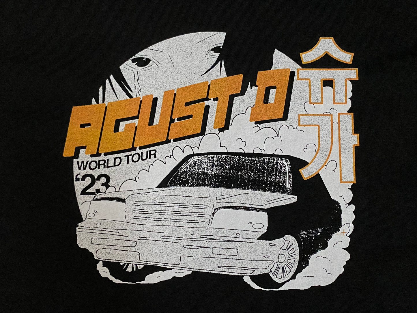 AGUST D SUGA Tour Shirt Black Long Sleeve