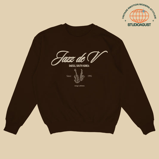 Jazz de V Embroidered Sweatshirt