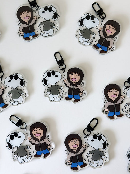 DANCE TIME KEYCHAIN