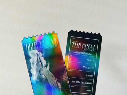 THE FINAL HOLO TICKETS