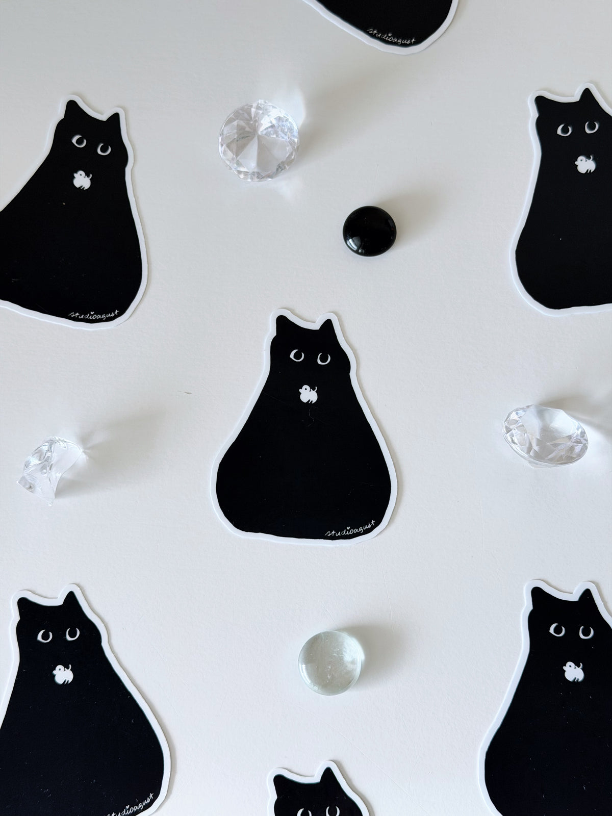 ARTSY CAT STICKER