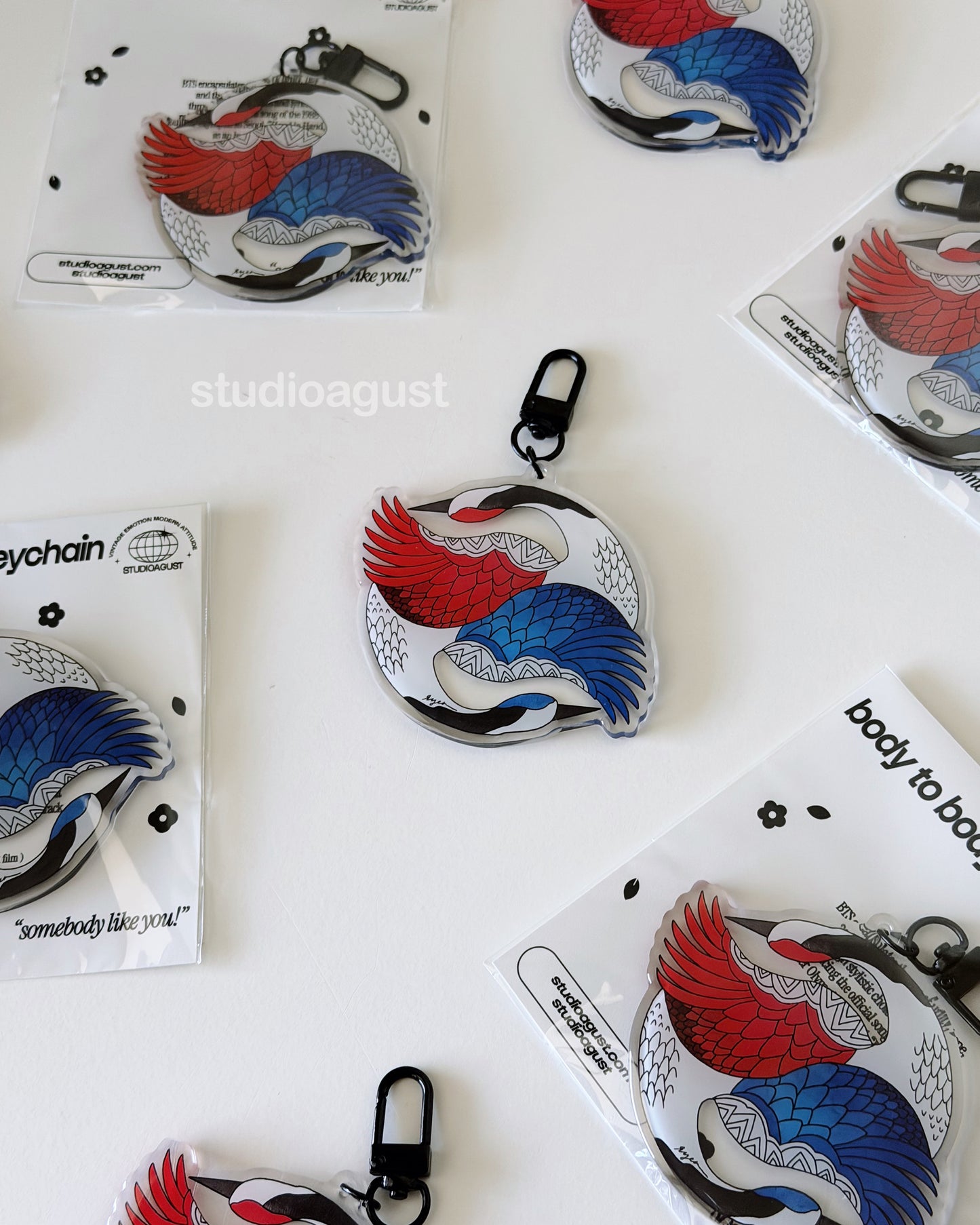 BODY TO BODY KEYCHAIN