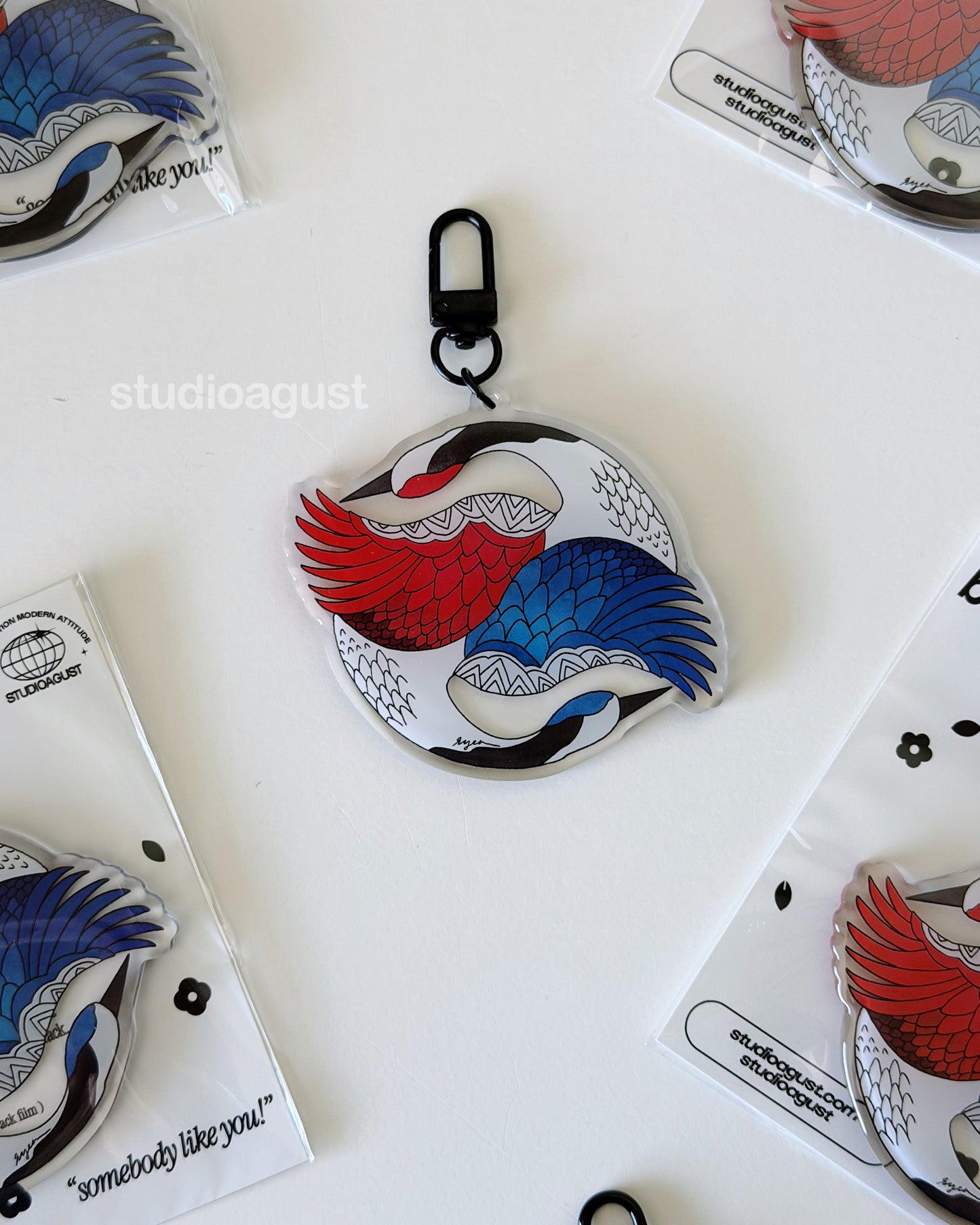 BODY TO BODY KEYCHAIN