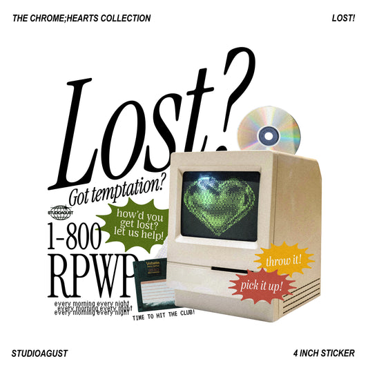 LOST! STICKER