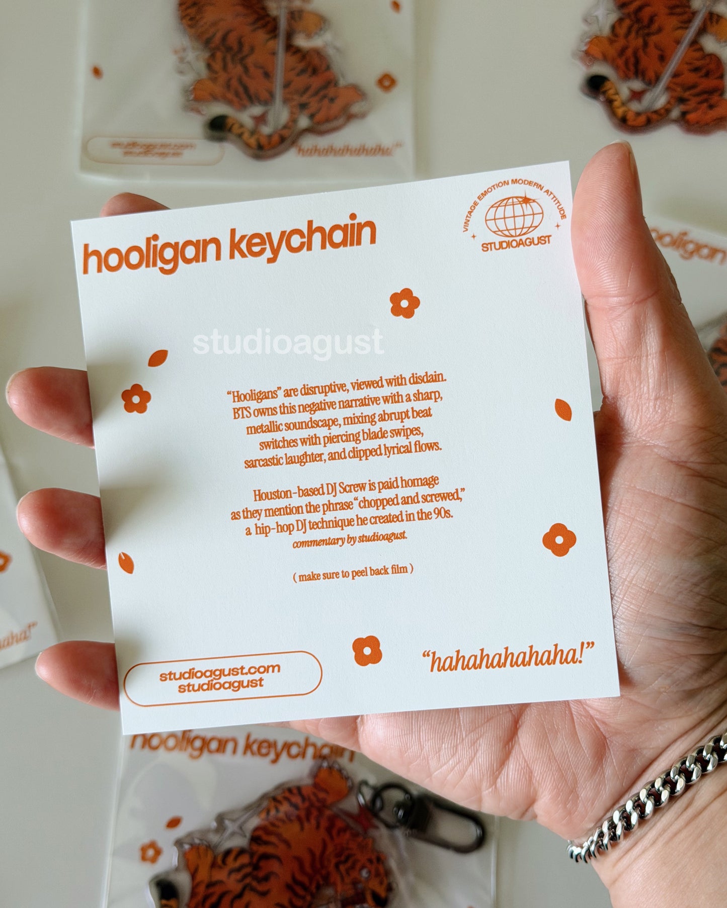HOOLIGAN KEYCHAIN