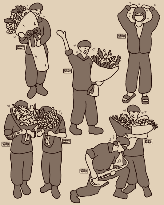 ALL SEVEN CAME HOME PRINT