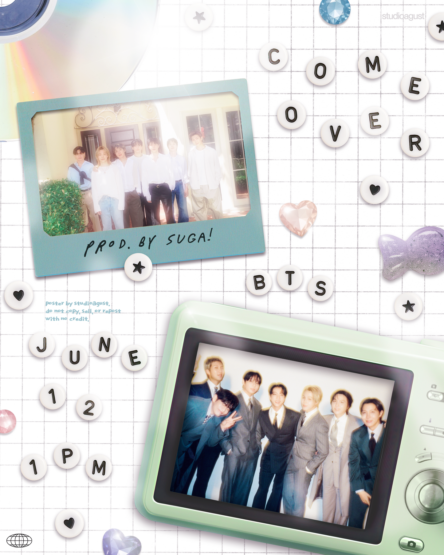 COME OVER: MEMORIES PRINT