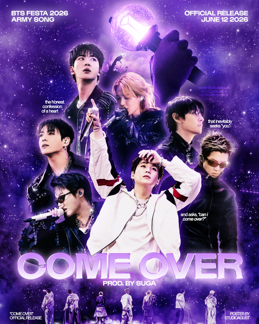 COME OVER: STAGE PRINT