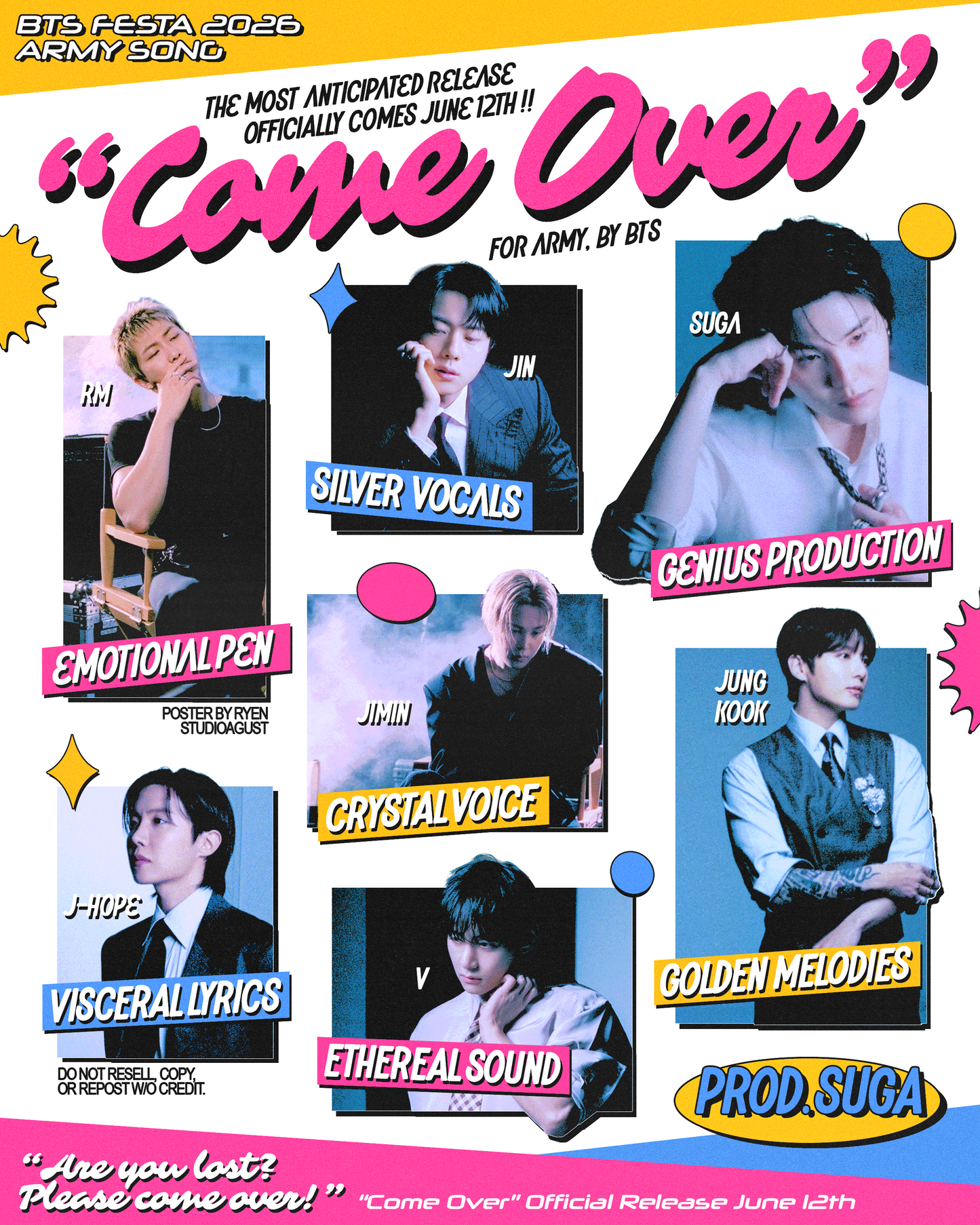 COME OVER: VINTAGE AD PRINT