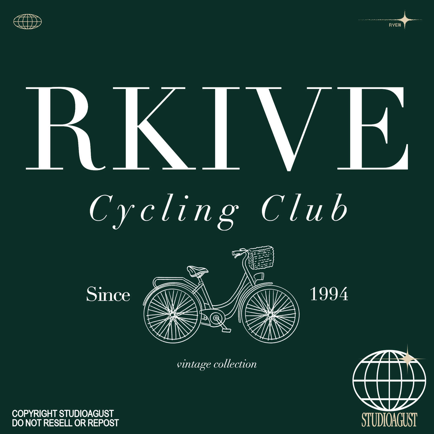 RKIVE Cycling Club Sweatshirt