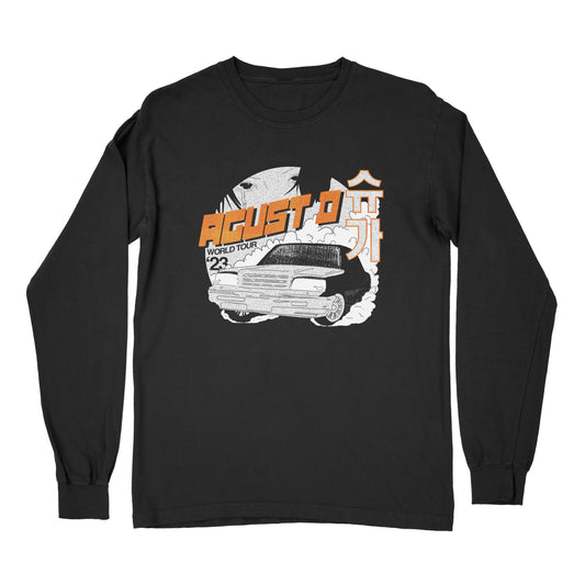 AGUST D SUGA Tour Shirt Black Long Sleeve