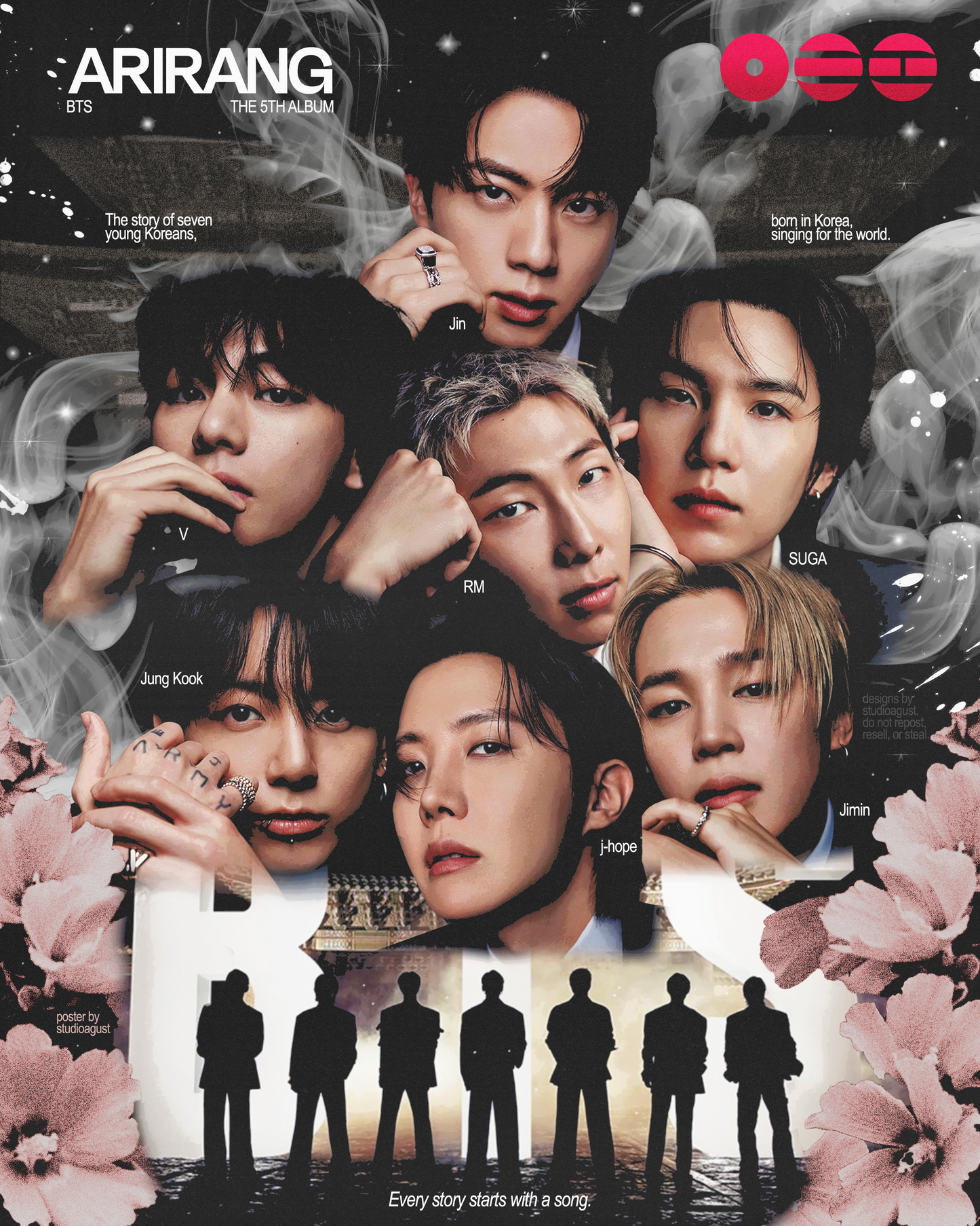 [PRE-ORDER] ARIRANG FACE TEE