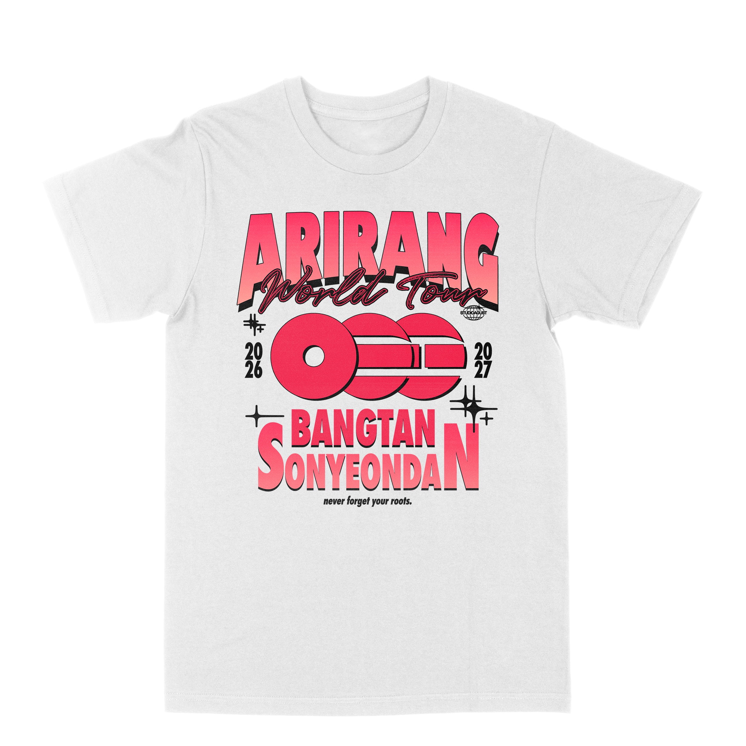 PRE-ORDER] ARIRANG TOUR CHAMPION TEE – STUDIOAGUST