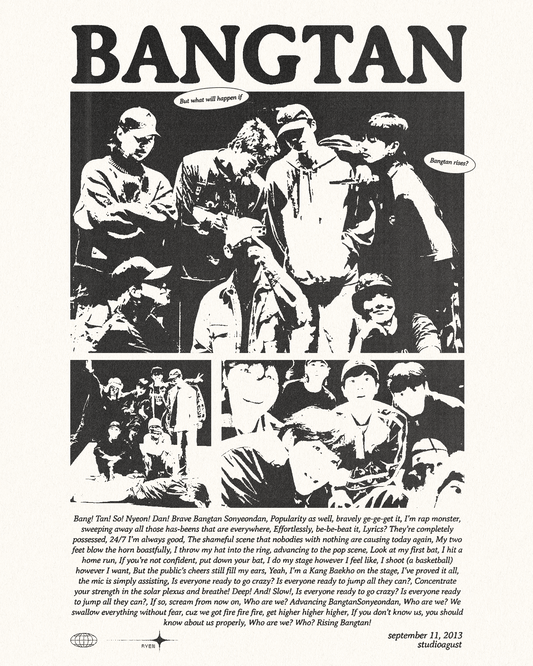 ATTACK ON BANGTAN PRINT