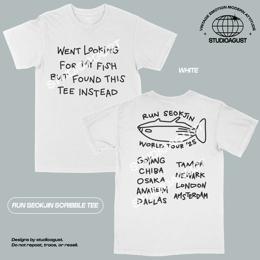 RUNSEOKJIN SCRIBBLE TEE