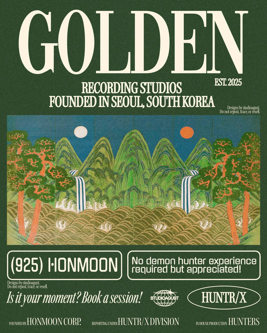 GOLDEN STUDIOS PRINT