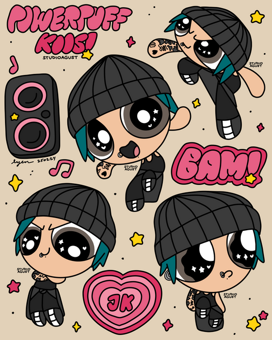 POWERPUFF KOO PRINT