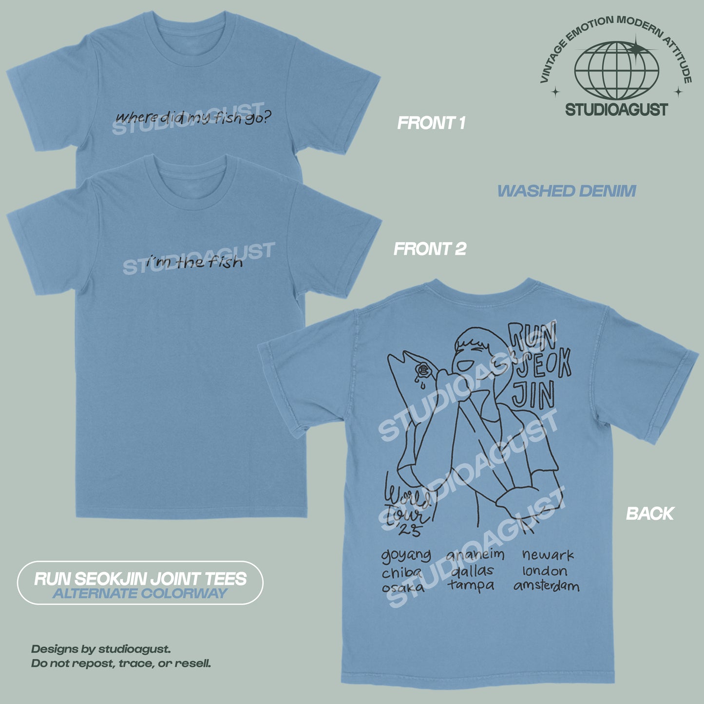 RUNSEOKJIN JOINT TEES