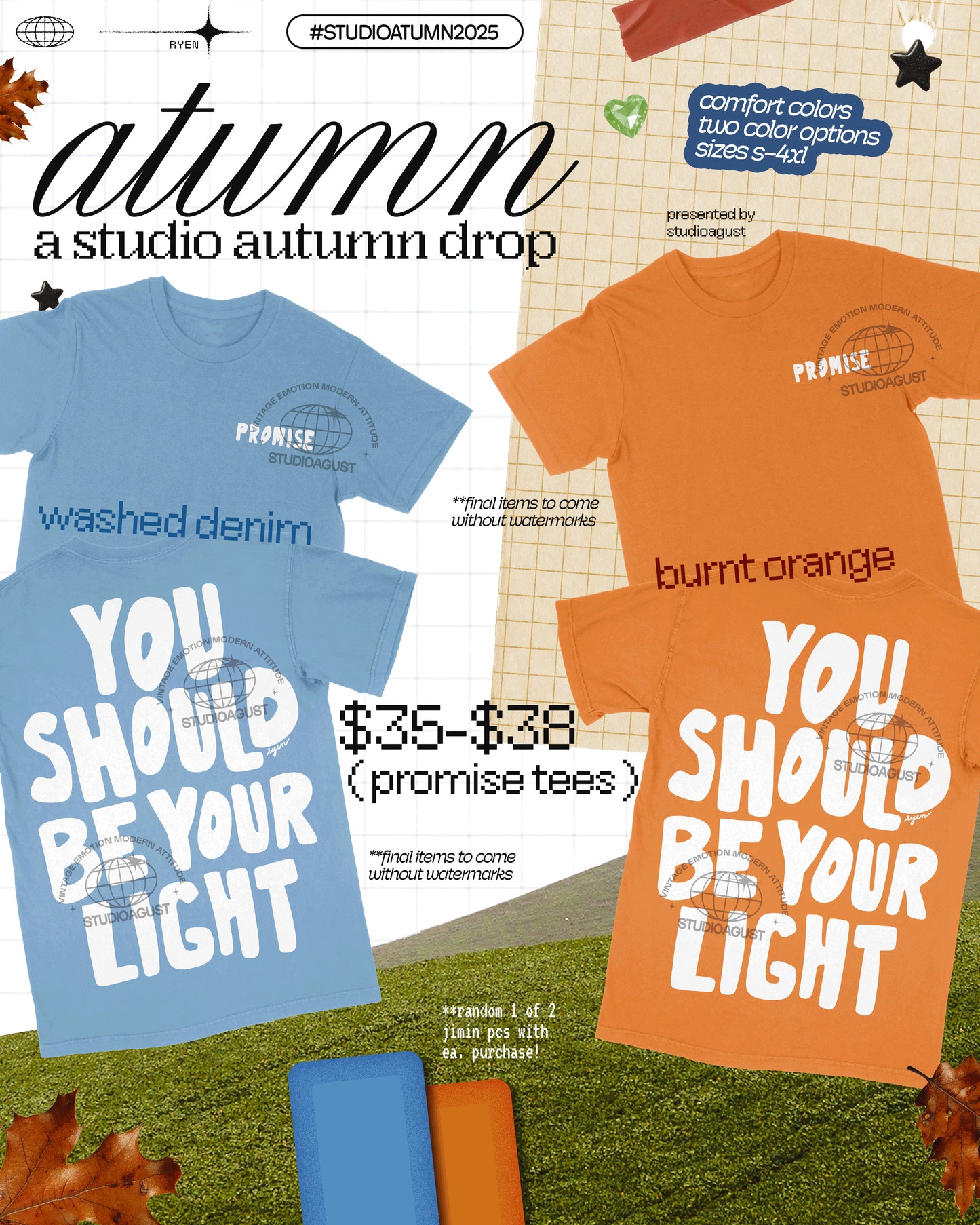 PROMISE TEES (BURNT ORANGE)