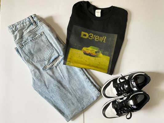 D3T0UR Shirt Black Short Sleeve